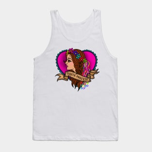 Fiesta Forever - San Antonio TX Fiesta Tattoo Girl Tank Top